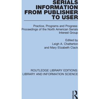 Serials Information from Publisher to User