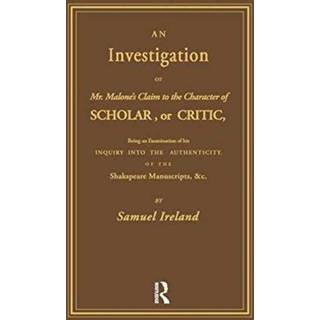 Investigation into Mr. Malone's Claim to Charter of Scholar