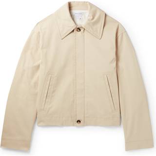 Bottega Veneta - Coated Stretch-Cotton Jacket - Men - Neutrals - IT 46