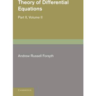 Theory of Differential Equations