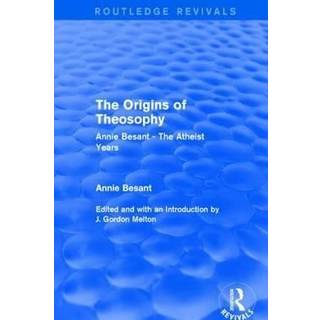 The Origins of Theosophy (Routledge Revivals)