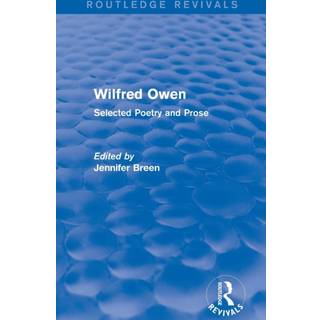 Wilfred Owen (Routledge Revivals)