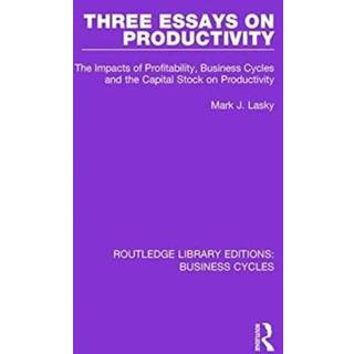 Three Essays on Productivity (RLE: Business Cycles)