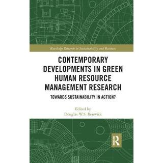 Contemporary Developments in Green Human Resource Management Research