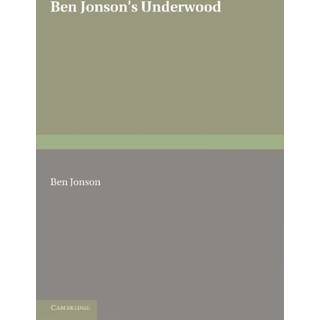Ben Jonson's Underwoods
