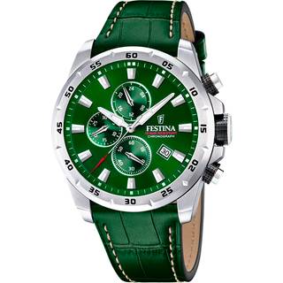 Festina Chronograph F20692/3 - Herre - 45 mm - Analog - Quartz - Mineralglas