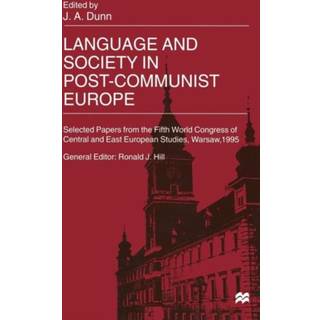 Language and Society in Post-Communist Europe