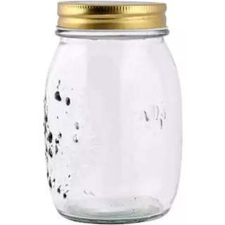 Geleglas m. Skruelåg - 0,5 L