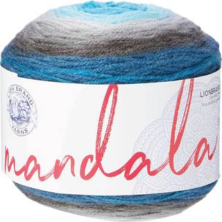 Lion Brand Mandala 525-212S Spirit Indhold: 100% akryl Vægt/længde: 150 g = ca. 540 meter Anbefalede pinde: 3.75 mm Strikkefasthed: 10 x 10 cm = 22 m x 30 p Vask: Maskinvask 40°C.