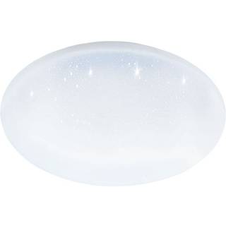 EGLO connect.z TOTARI-Z LED plafond, Ø38 cm, hvid med krystaleffekt
