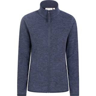 Mountain Warehouse Mountain Warehouse Dark Blue Womens Snowdon Melange II Full-Zip Fleece