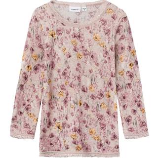 Name It Sphinx Blomstret Bluse Merinould