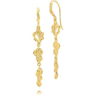 Luna Øreringe, Gold Plated