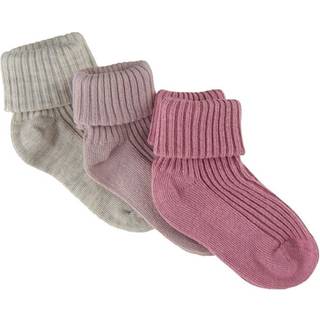 Minymo Baby Strømper - Rose Smoke - 15/18