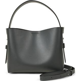 Leata Leather bag, lædertaske i sort