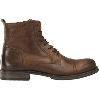 Jack & Jones RUSSEL LEATHER BOOTS Cognac