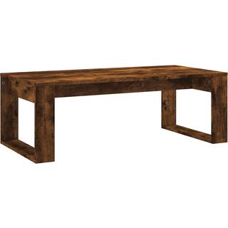 sofabord 102x50x35 cm konstrueret træ røget egetræsfarve