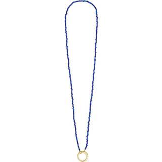 Gemstone Charm Lock Chain 2mm