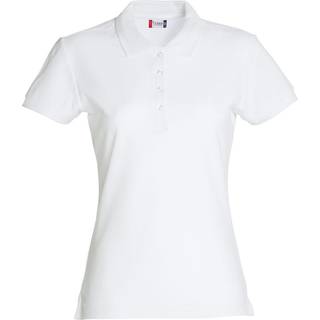 Clique 28231 Basic Polo Ladies white XS