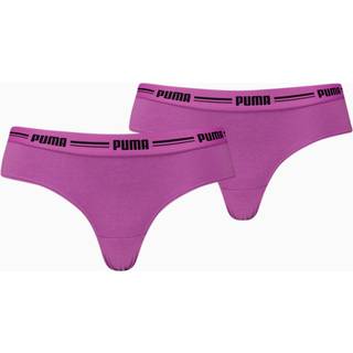 Women&#39;s Puma&#39;s Brazilian 2 Pack, Purple, Size 3, Clothing - Purple - 3