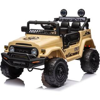 Toyota FJ Cruiser elbil, 4 x 12V, khaki