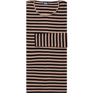 101 Broadway - Black/Camel - Nørgaard på Strøget - Stribet One Size