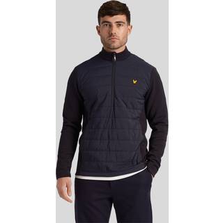 Lyle & Scott Baffle Quilted 1/4 Zip Midlayer XL Dark navy