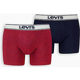 Levis 2-pak Base Vintage Boxer - Navy/Red - X-Large * Kampagne *