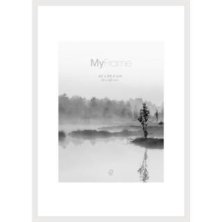 Hvid Ramme - Flere størrelser - INCADO Nordicline (Variant: 42x59,4 cm - A2)
