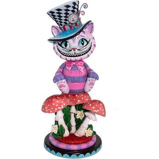 Kurt S. Adler HA0573 Hollywood Cheshire Cat Nutcracker Flerfarvet