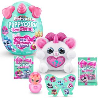 Rainbocorns Puppycorn Surprise Series 3 (Chihuahua) af Zuru Collectible Plush Fyld Animal Surprise Egg Sticker Pack Slime Dog Plush Ages 3+ for G