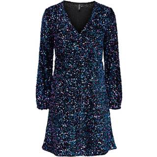 Pieces dame kjole PCKAM - Black Multi sequins - XS