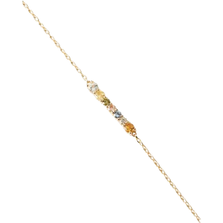 PDPAOLA Rainbow Armbånd Forgyldt Rustfrit Stål PU01-788-U - Dame - 925 Sterling Silver