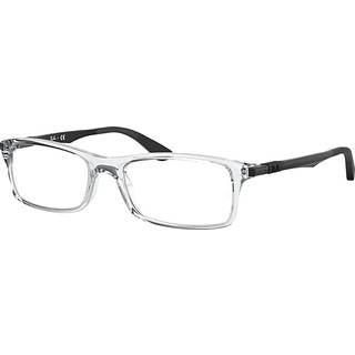 Ray-Ban RX7017 5943 56 Briller Mænd Krystalklar - Clear - 56mm