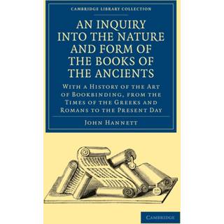 An Inquiry into the Nature and Form of the Books of the Ancients