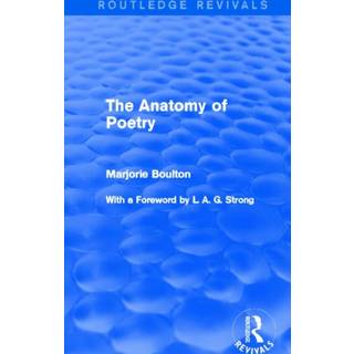 The Anatomy of Poetry (Routledge Revivals)