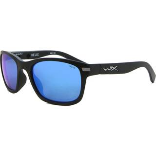 Wiley X Helix CAPTIVATE™ Polarized AC6HLX09 54 Solbriller Mænd Black - Matte Black - 54mm