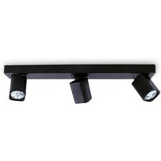 Ideal Lux Rudy Square loftspot, sort, 3 lyskilder, metal