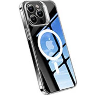 TORRAS iPhone 15 Lstand Hybrid Plastik Mobil Cover - MagSafe Kompatibel - Gennemsigtig