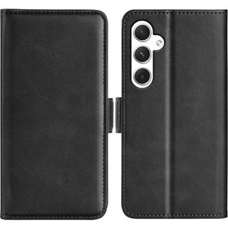 SKALO Samsung S24 Premium Wallet Flip Cover - Sort