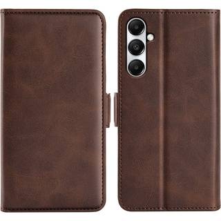 SKALO Samsung A05s 4G Premium Wallet Flip Cover - Brun