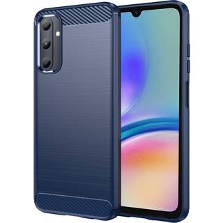 SKALO Samsung A05s 4G Armor Carbon Stødsikker TPU-cover - Blå