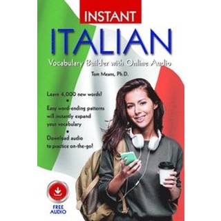Instant Italian Vocabulary Builder with Online Audio