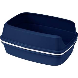 Kattetoilet Clean Cat m/si M mørkeblå