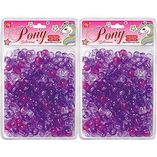 410 pcs perler smykker, der fremstiller kit DIY h?r fletning armb?nd ornamenter h?ndv?rk store runde klare forskellige pony +2 perler inkluderet