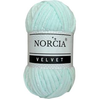 Norcia Soft Velvet Yarn Chenille Yarn til hækling af super voluminøs 100 g (74,3 yds) baby tæppe garn til strikning af Amigurumi garn Fancy garn