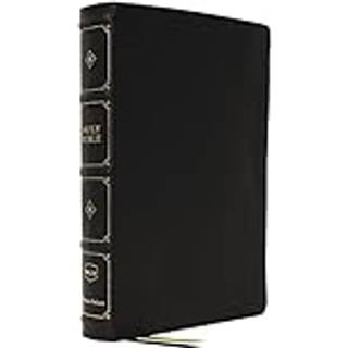 NKJV, Large Print Verse-by-Verse Reference Bible, Maclaren Series, Leathersoft, Black, Comfort Print