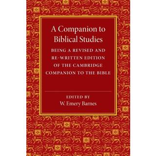 A Companion to Biblical Studies