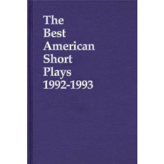 The Best American Short Plays 1992-1993
