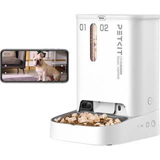 PETKIT Automatisk hundefoder med kamera AI-drevet bevgelsesfangst 1080P HD-video med Night Vision 2,4G WiFi foder til kledyr med 2-vejs audio D